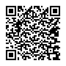 QR-koodi puhelinnumerolle +15407796033