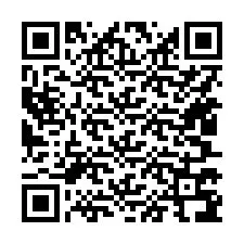 QR-code voor telefoonnummer +15407796035