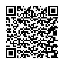 QR kód a telefonszámhoz +15407796061