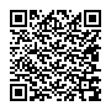 QR-code voor telefoonnummer +15407796064