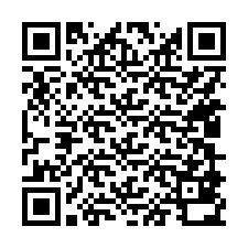 QR-code voor telefoonnummer +15409830174