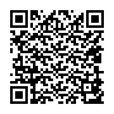 QR-code voor telefoonnummer +15409853018