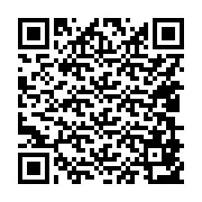 QR-koodi puhelinnumerolle +15409853578