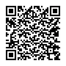 電話番号のQRコード +15412758928