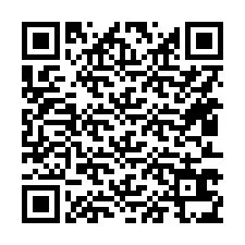 QR-koodi puhelinnumerolle +15413635421