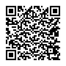 QR-code voor telefoonnummer +15417477635