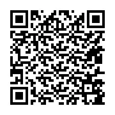 QR Code สำหรับหมายเลขโทรศัพท์ +15417585515