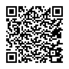 QR код за телефонен номер +15417800107