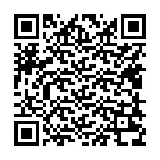 Código QR para número de teléfono +15418238022