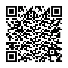 QR kód a telefonszámhoz +15512258698