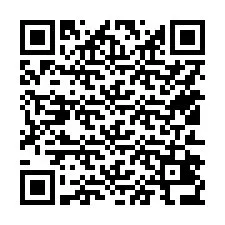 Código QR para número de teléfono +15512436052