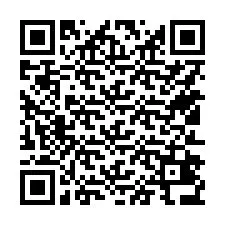 QR код за телефонен номер +15512436062