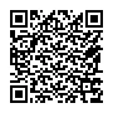 QR-code voor telefoonnummer +15597776473