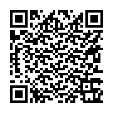 Código QR para número de teléfono +15613361870
