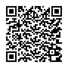 QR-код для номера телефона +15702000014