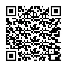 QR kód a telefonszámhoz +15702000038