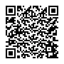 QR-koodi puhelinnumerolle +15702443515