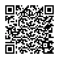 Código QR para número de teléfono +15703652356