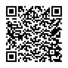 Código QR para número de teléfono +15705077237