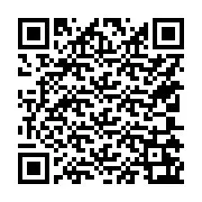 Código QR para número de teléfono +15705263002