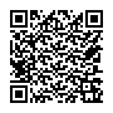 Codice QR per il numero di telefono +15707261047