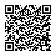 QR kód a telefonszámhoz +15708678740