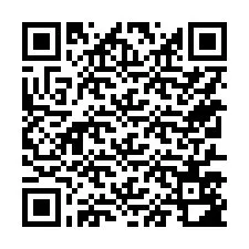 QR-code voor telefoonnummer +15717582556