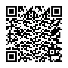 Kod QR dla numeru telefonu +15742135537