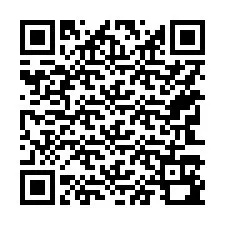 QR-koodi puhelinnumerolle +15743190855