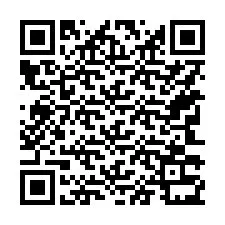 Kode QR untuk nomor Telepon +15743331345