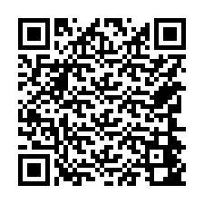 QR Code for Phone number +15744442017