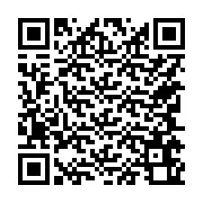 QR kód a telefonszámhoz +15745660566