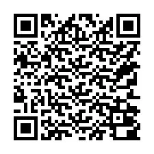 QR-koodi puhelinnumerolle +15752000001