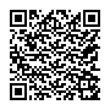 Código QR para número de telefone +15752151315