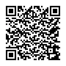 QR-Code für Telefonnummer +15752683893