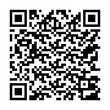 QR-Code für Telefonnummer +15753003025