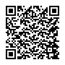 QR код за телефонен номер +15754047922