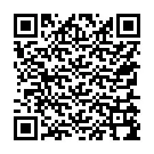 Codice QR per il numero di telefono +15755194004