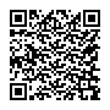 QR-kood telefoninumbri jaoks +15756399232