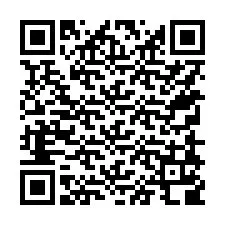 QR Code สำหรับหมายเลขโทรศัพท์ +15758108010