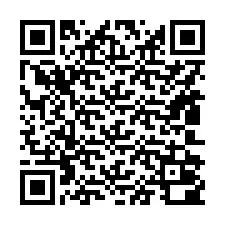 QR kód a telefonszámhoz +15802000015