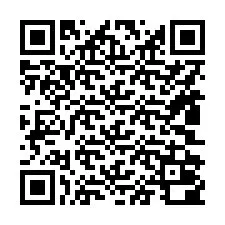 QR-koodi puhelinnumerolle +15802000031