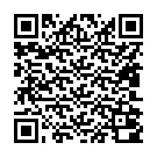 QR kód a telefonszámhoz +15802000043