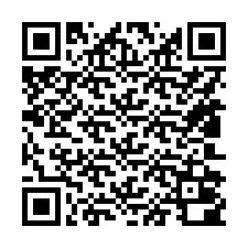 QR kód a telefonszámhoz +15802000049