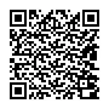 QR-koodi puhelinnumerolle +15802000975