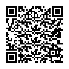 QR kód a telefonszámhoz +15802977209