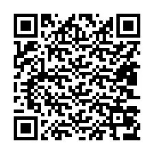 QR-koodi puhelinnumerolle +15803076477