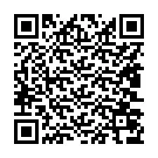 Kode QR untuk nomor Telepon +15803076772