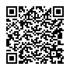 QR-код для номера телефона +15803079544