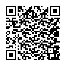 Codice QR per il numero di telefono +15807863199